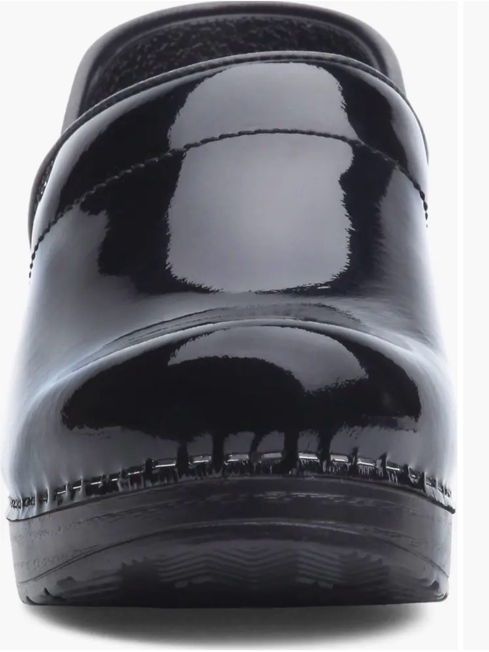 Dansko Professional Women’s Black Patent Leather Clog Shoes Size 39 New - Picture 2 of 5